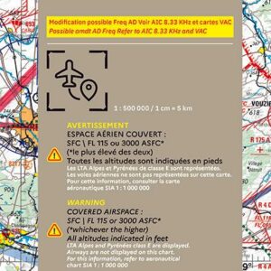 Carte OACI Nord / Est - Edition 2025